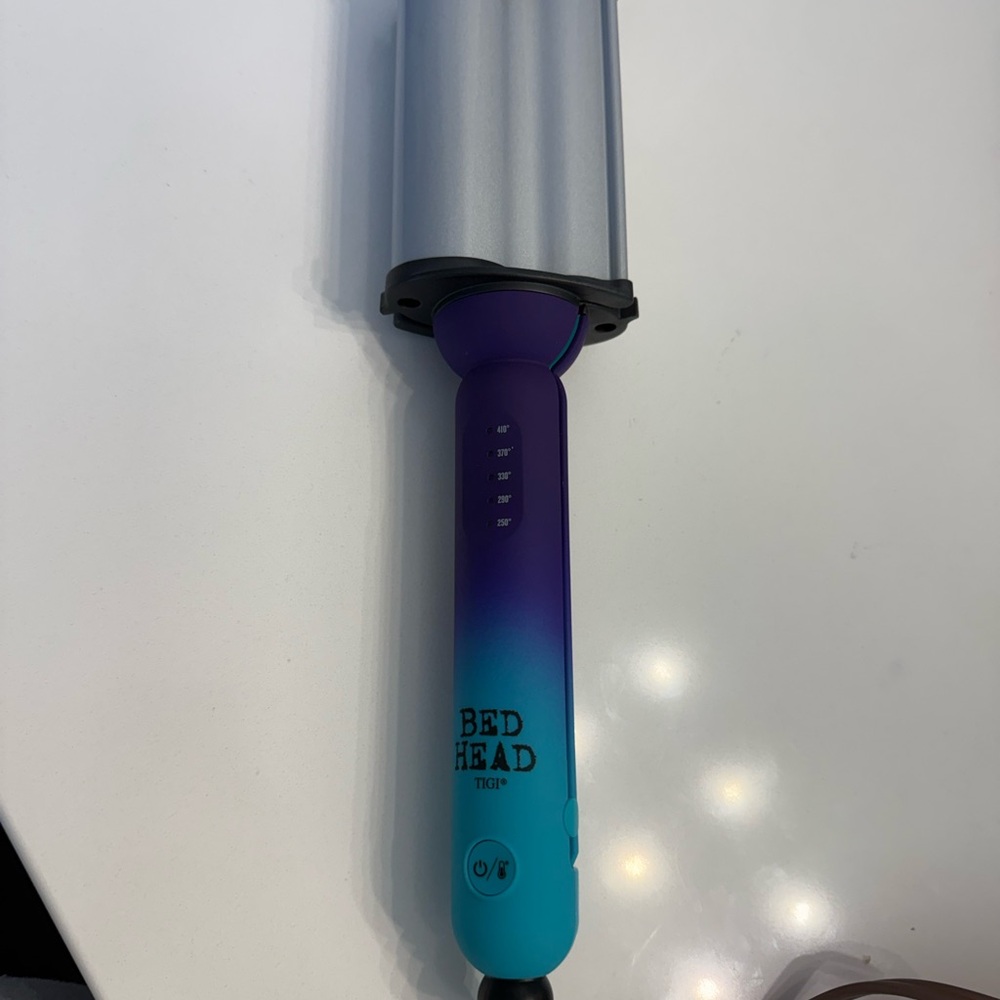 BedHead Teal and Purple crimp/wavy Hair Tool